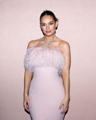 Lily James - Vanity Fair Oscar Party in Beverly Hills 03/12/2023