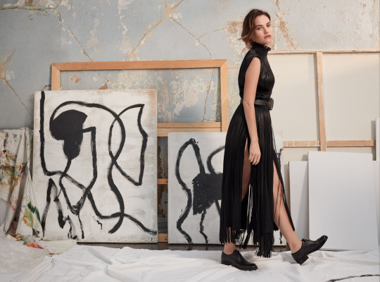 Lily James by Agata Pospieszynska for Harper&#039;s Bazaar UK // 2020