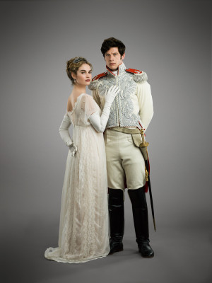 Lily James - War and Peace (2016) Promoshoot