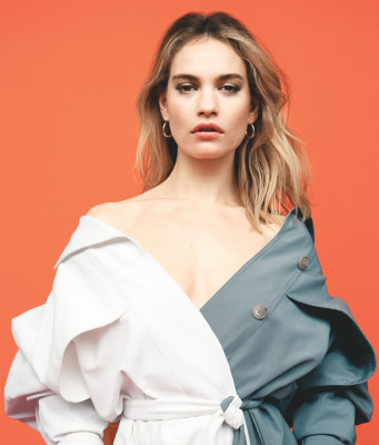 Lily James by Aitken Jolly for The Telegraph UK (2019)