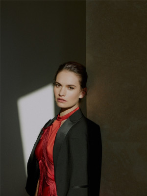 Lily James by Jumbo Tsui for Madame Figaro China (2019)