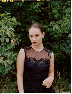 Lily James by Nick Thompson for The Laterals (2020)