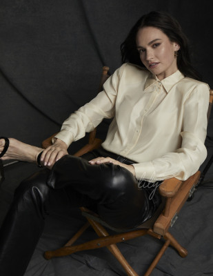 Lily James by Alexi Lubomirski for Variety (2022)