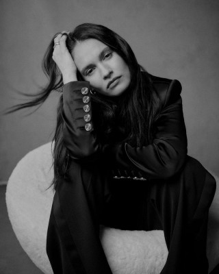 Lily James by Charlotte Hadden for The Hollywood Reporter (2022)