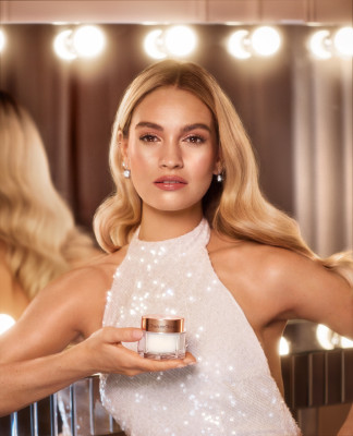 Lily James - Charlotte Tilbury 'Charlotte's Magic Cream' (2022)