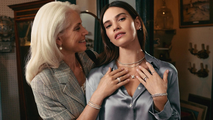 Lily James - Only Natural Diamonds &#039;To Treasure, Now and Forever&#039; (2023)