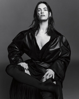 Lily James by Royal Gilbert for S Magazine (2023)