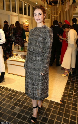 photo 13 in Lily James gallery [id846844] 2015-11-23 00:00:00