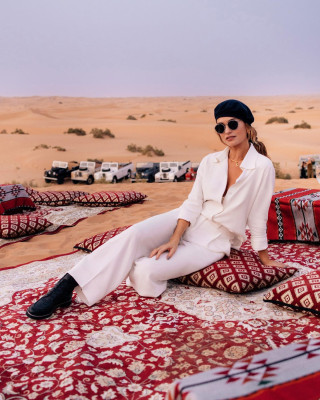 Lily James by German Larkin - Dubai (2021)