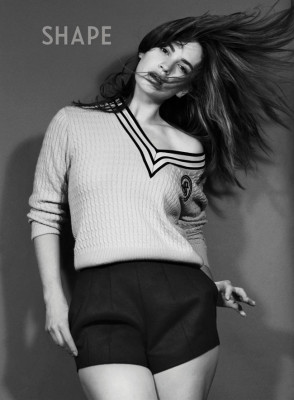 Lily James by Jason Hetherington for Shape || October 2020