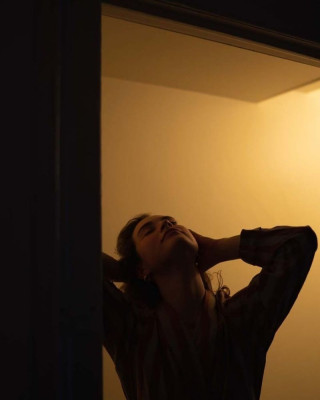 LILY JAMES at a Photoshoot, 2020