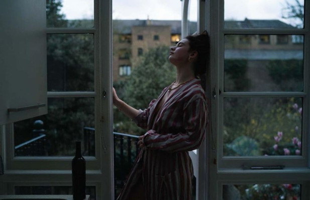 LILY JAMES at a Photoshoot, 2020
