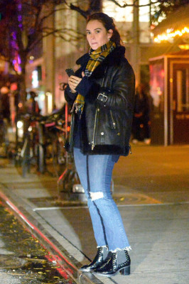Lily James Casual Style