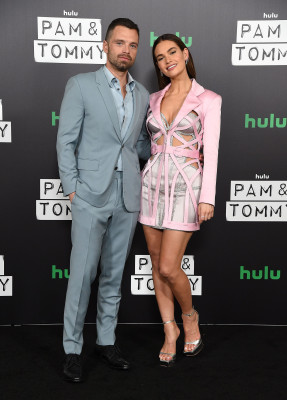 Lily James-Pam &amp; Tommy,Photocall in Los Angeles 