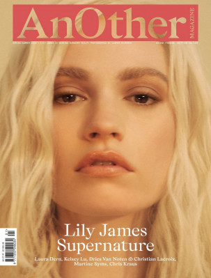 LILY JAMES in Another Magazine, Spring/Summer 2020