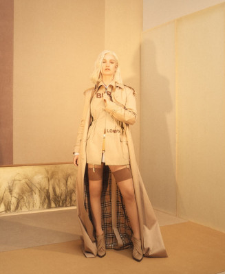 LILY JAMES in Another Magazine, Spring/Summer 2020