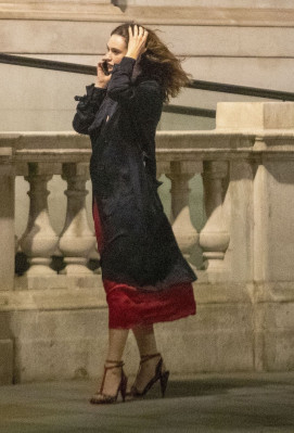 LILY JAMES Out and About in London 07/06/2020