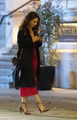 LILY JAMES Out and About in London 07/06/2020