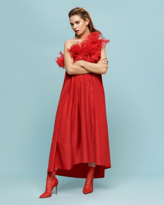 Lily James in L’Officiel Magazine, Netherlands May/June 2018