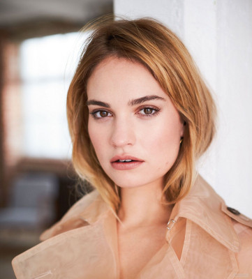 Lily James – Stella Magazine April 2018