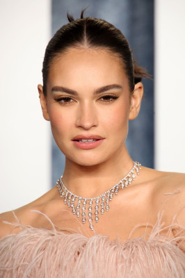 Lily James - Vanity Fair Oscar Party 2023 in Los Angeles 03/12/2023