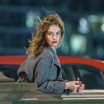 Lily James - &#039;What&#039;s Love Got to Do with It?&#039; On Set | 2021