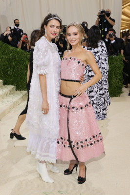 Lily-Rose Depp - Met Gala in New York 09/13/2021