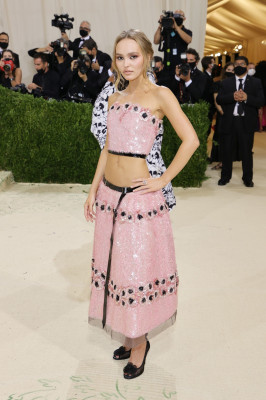 Lily-Rose Depp - Met Gala in New York 09/13/2021