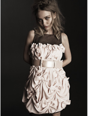 Lily-Rose Melody Depp - Tom Munro Photoshoot for Vogue Italia 2017