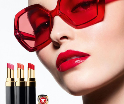 LILY-ROSE DEPP for Chanel’s Rouge Coco Flash Lipstick