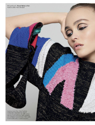Lily-Rose Depp – Glamour Italy August 2019 Issue