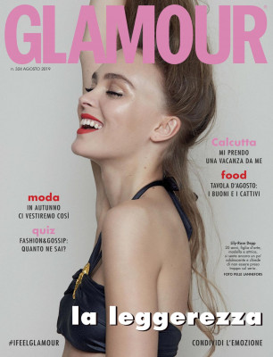 Lily-Rose Depp – Glamour Italy August 2019 Issue