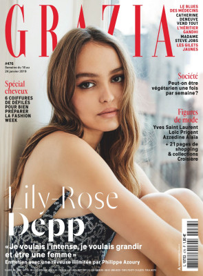 Lily-Rose Depp – Grazia France 01/18/2019