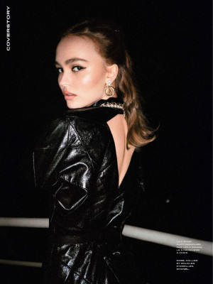 LILY-ROSE DEPP in Grazia Magazine, France December 2019