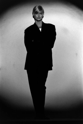 Linda Evangelista for Paul Smith Menswear FW 1991