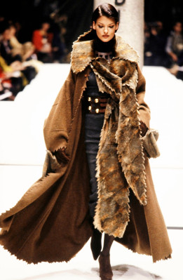 Linda Evangelista for Fendi FW 1992