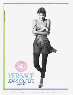 Linda Evangelista ~ Versace Spring/Summer 1994 by Richard Avedon