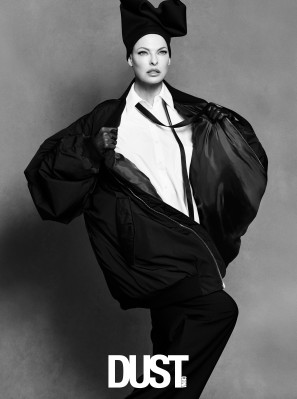 Linda Evangelista for Dust Magazine China 2024