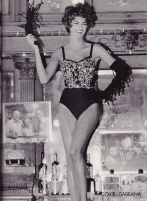 Linda Evangelista for Harper´s BAZAAR Germany September 1990
