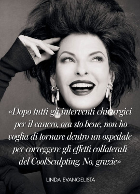 Linda Evangelista ~ Vogue Italia September 2024 by Steven Meisel