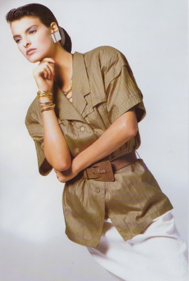 Linda Evangelista ~ MADAME Germany February 1987