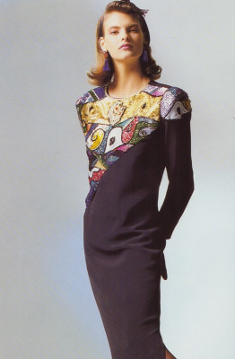 Joan Severance &amp;amp; Linda Evangelista ~ MADAME Germany October 1986