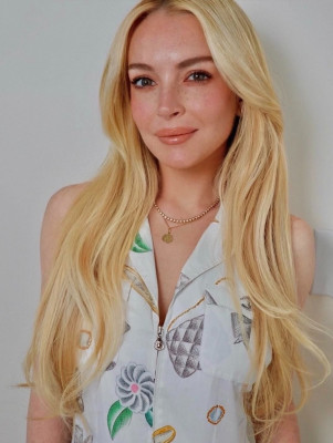 Lindsay Lohan - US Open Tennis Championships Day 15 in Flushing Meadows, Queens 09/07/2025