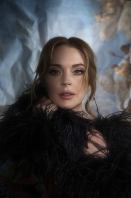 Lindsay Lohan by Abdulla Elmaz for Interview // 2021