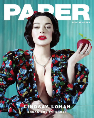 Lindsay Lohan – Paper Magazine December 2018