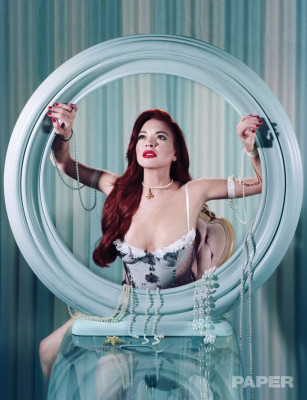 Lindsay Lohan – Paper Magazine December 2018