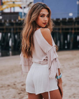 LINDSAY REINSTRA at a Photoshoot, June 2020