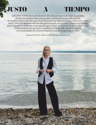 Lindsey Vonn – Vogue Spain November 2019