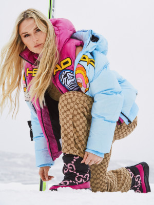 Lindsey Vonn shoot by Sebastian Kim 2023