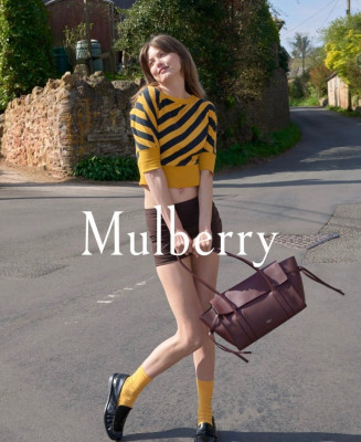 Lindsey Wixson for Mulberry